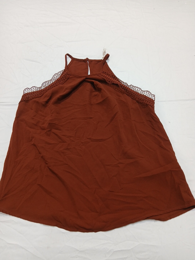 Brown Halter Top