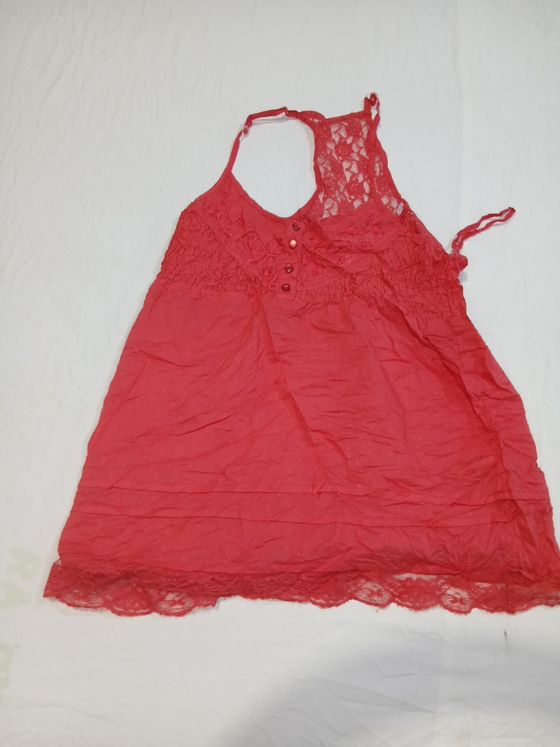 Red Lace Camisole