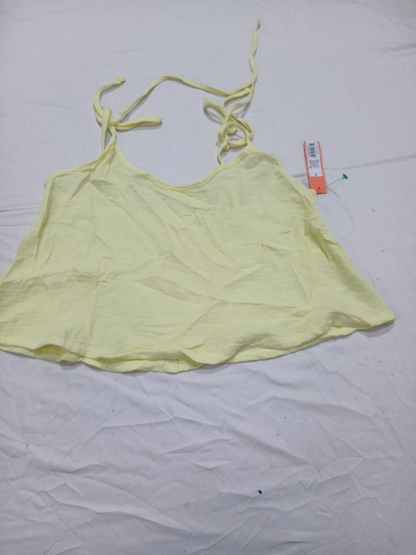 Colsie Yellow Halter Top