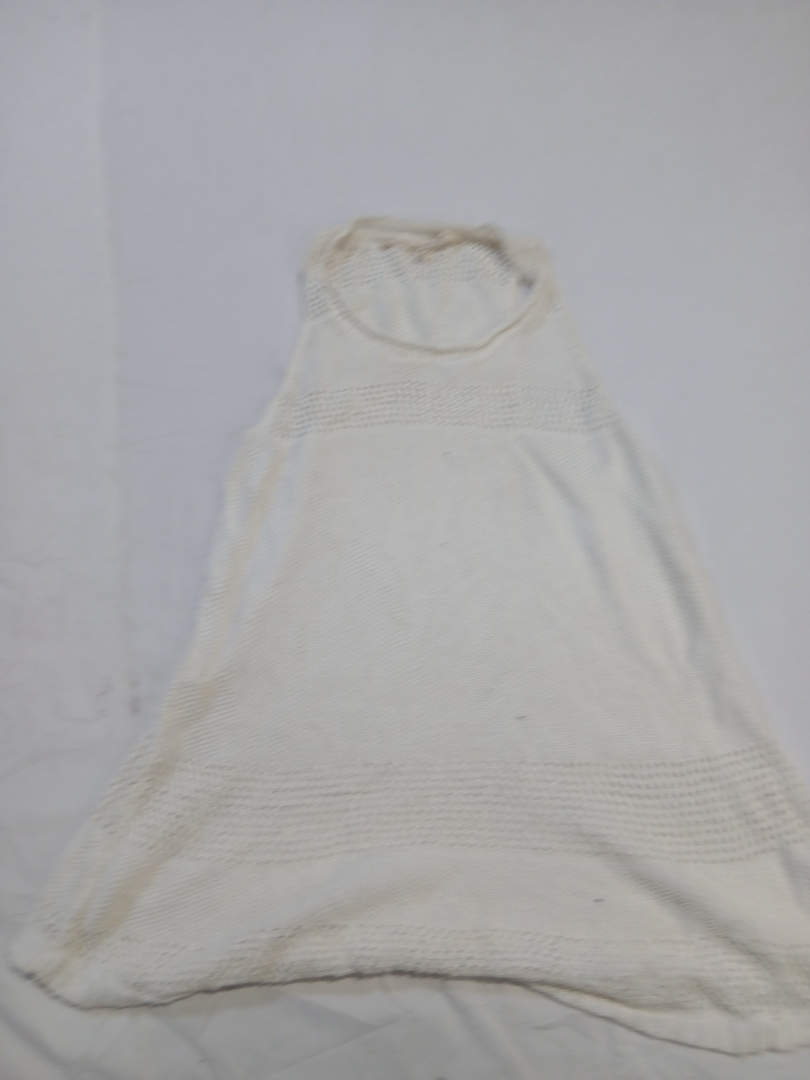White Knit Top