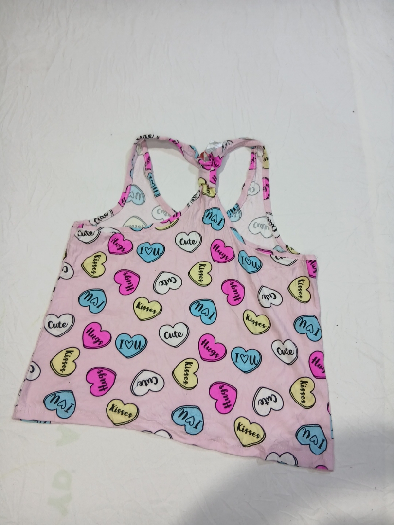 Unbranded Pastel Heart Print Tank Top