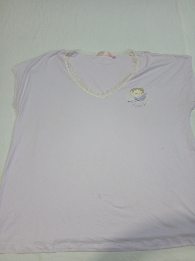 La Vie en Rose Light Pink Lace Trim Cami Top