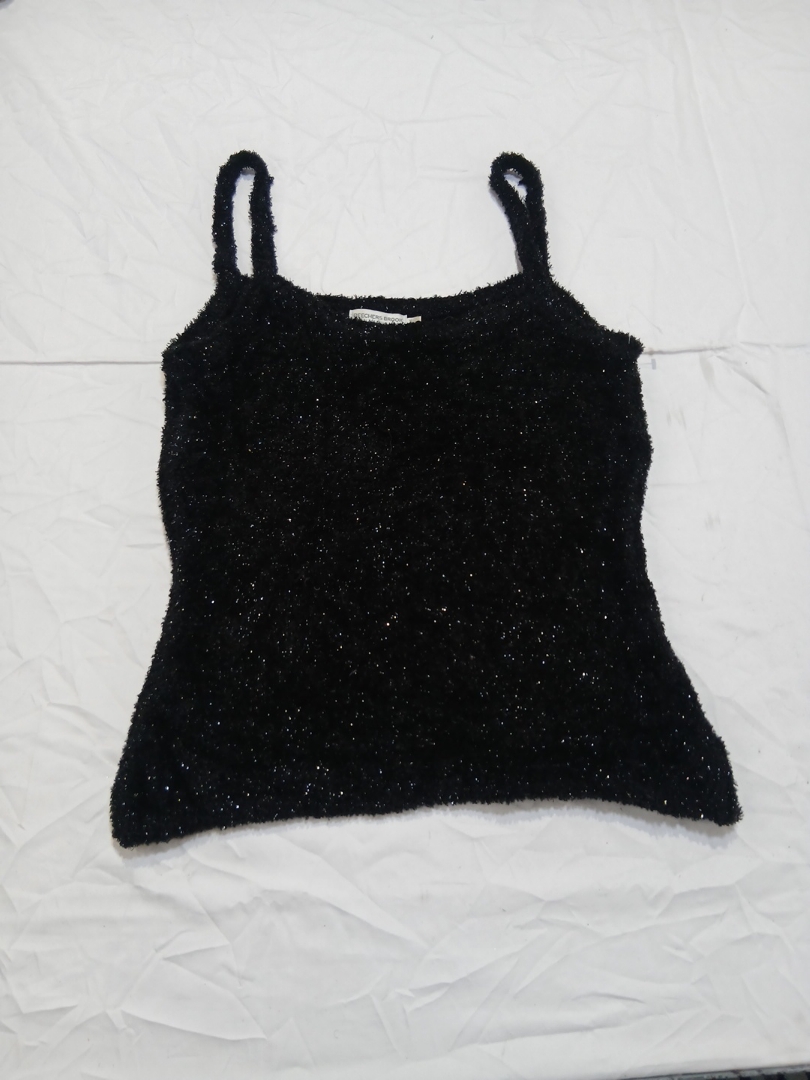 Black Sparkly Tank Top