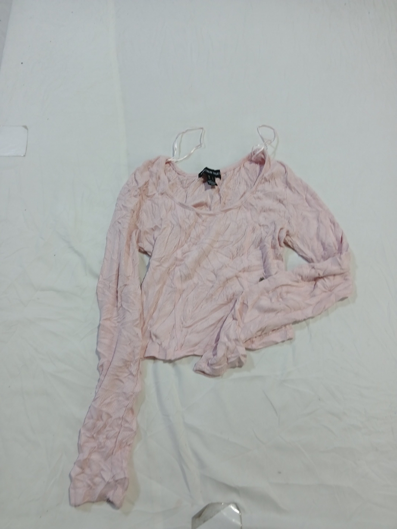 Pink Long-Sleeve Top