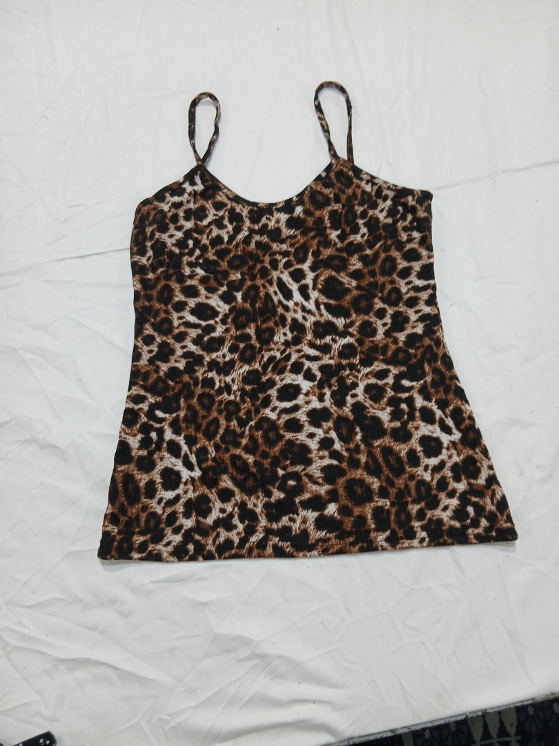 Leopard Print Tank Top