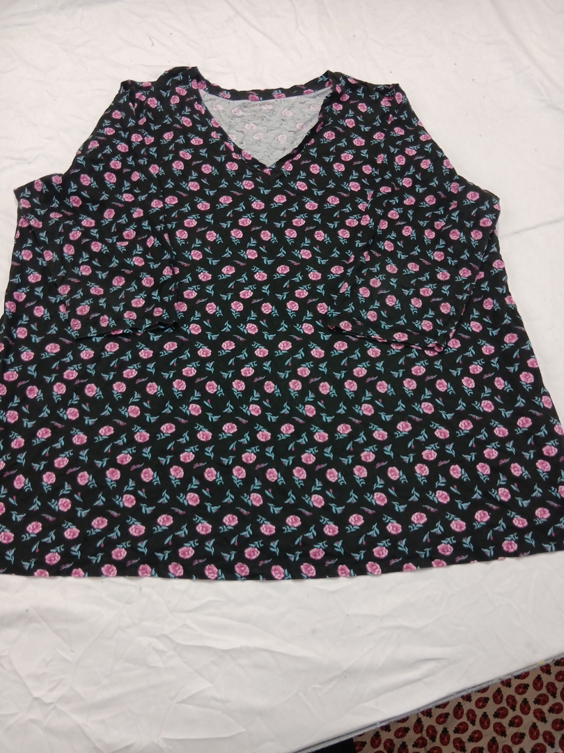 Floral Sleeveless Top