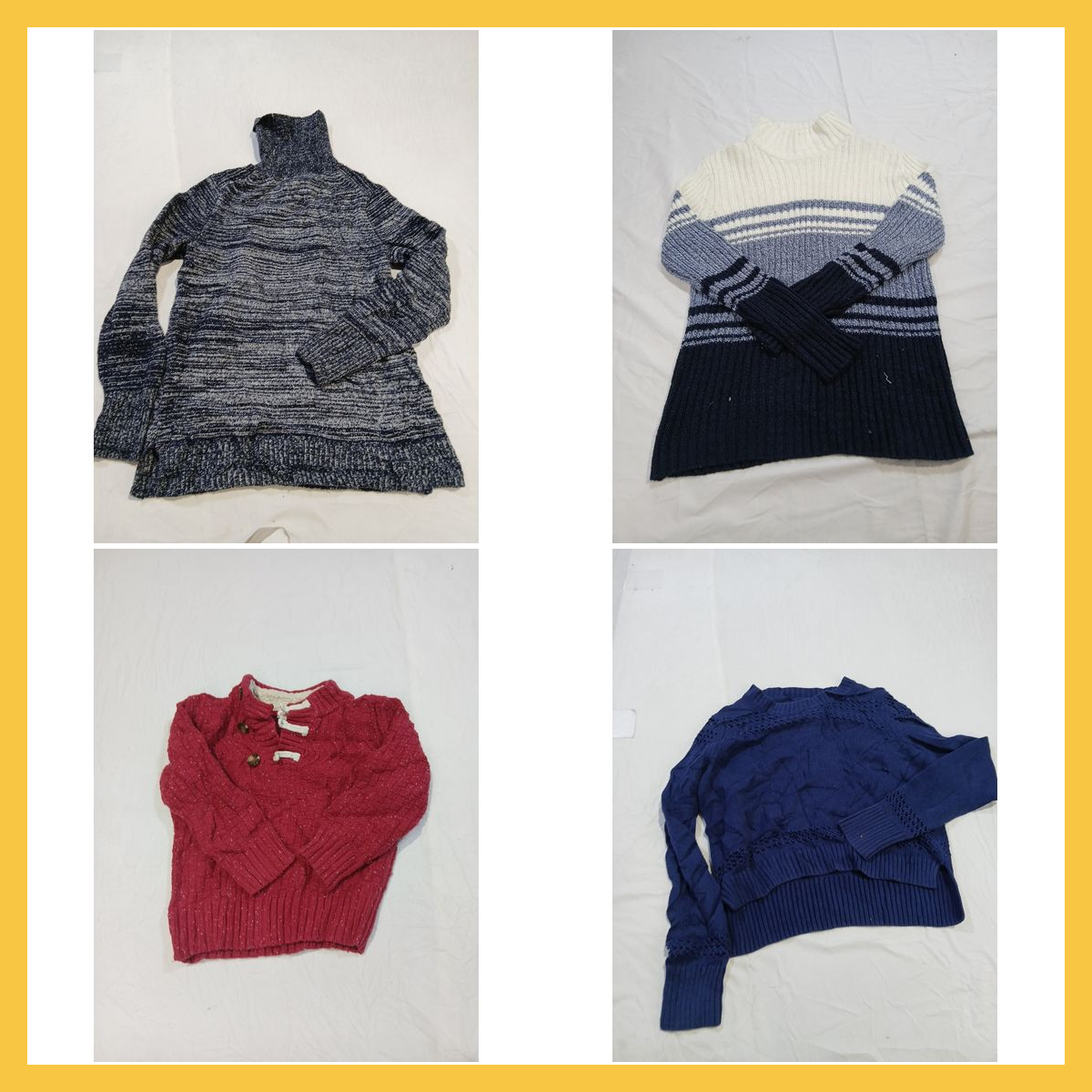 J.Crew, Zara & More Sweater Bundle - 7 Pc Mix Knit..