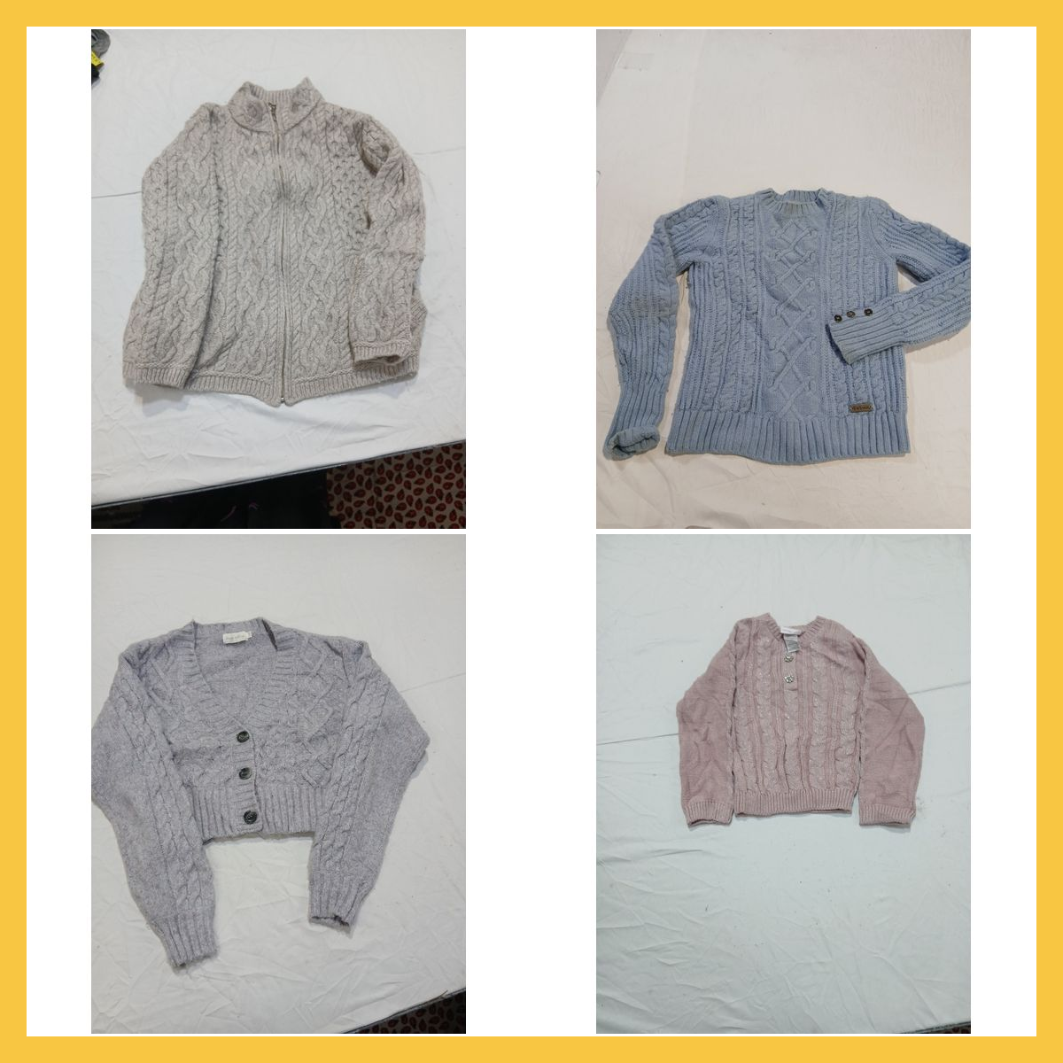 Ensemble de pulls peu utilisés - Aran Merino, Barb..