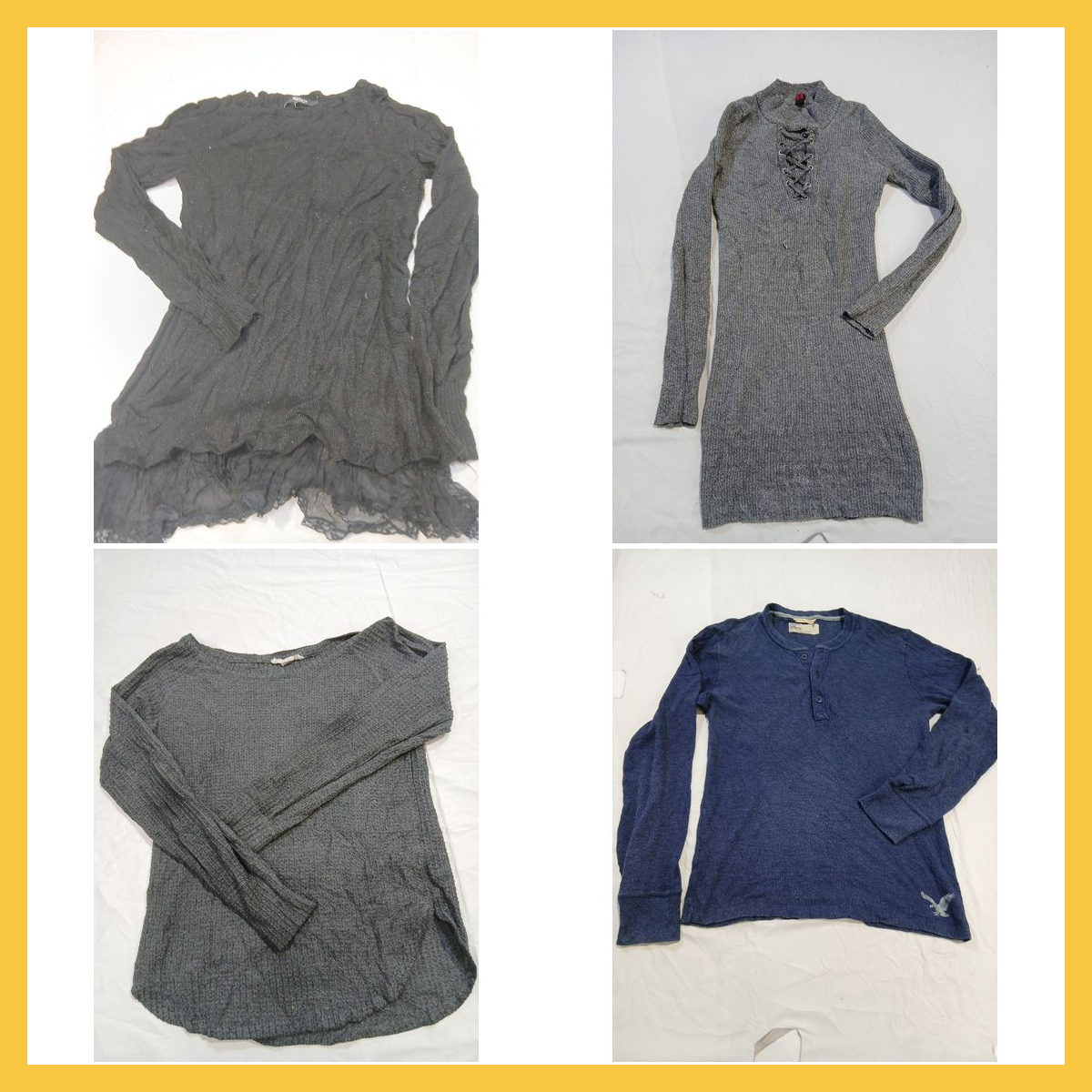 Pacote de Marcas de Topo Levemente Usadas: Sister'..