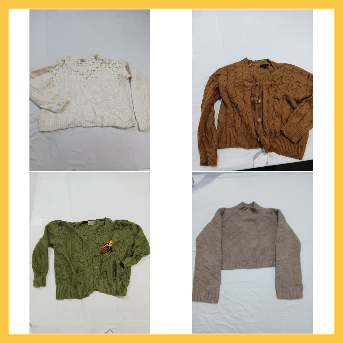 Ensemble de pull et cardigan légèrement utilisé - ..