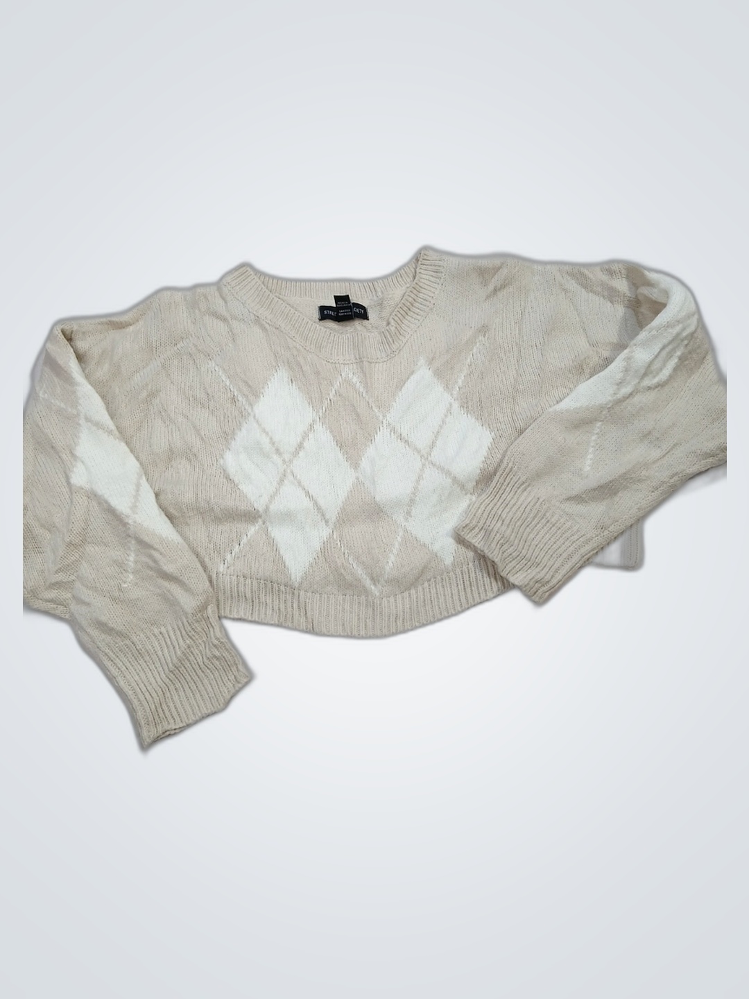 Streetwear Society Argyle Sweater