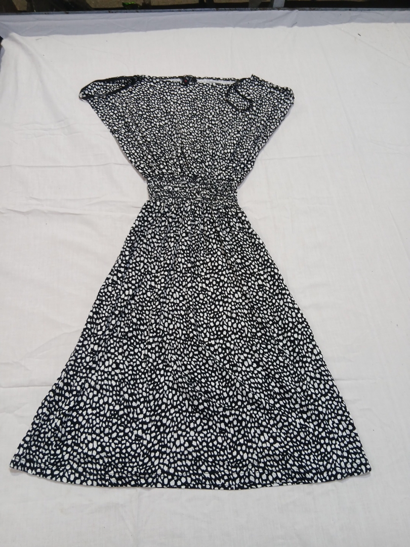 Black and White Polka Dot Dress