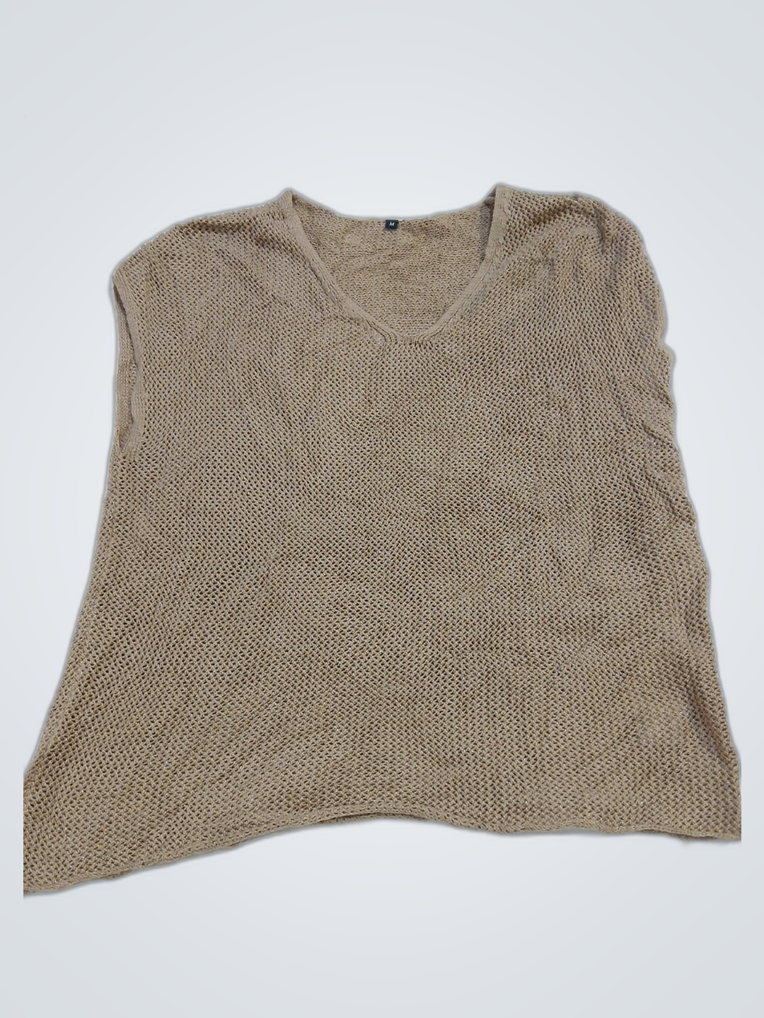 Brown Knit Top