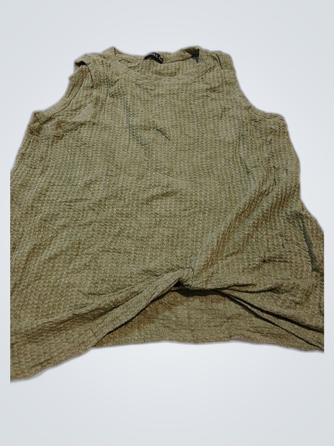 Hollister Débardeur sans manches vert olive