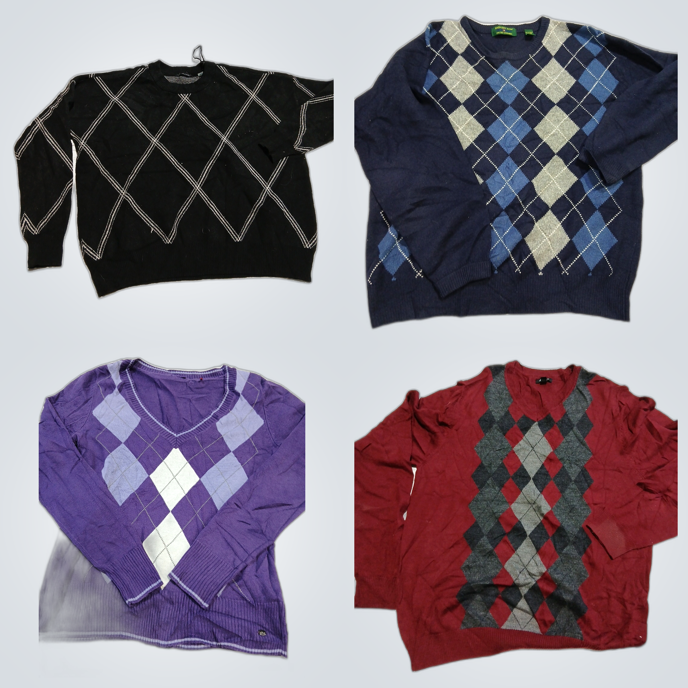Argyle Sweater Bundle - Tahar, Embassy Row, Docker..