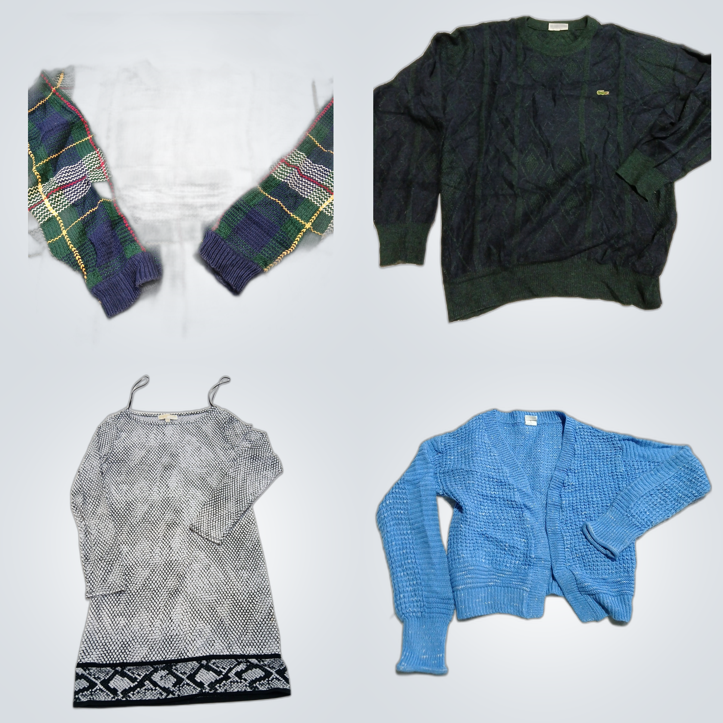 Designer Sweater Bundle: Hunt Club, Lacoste, Micha..