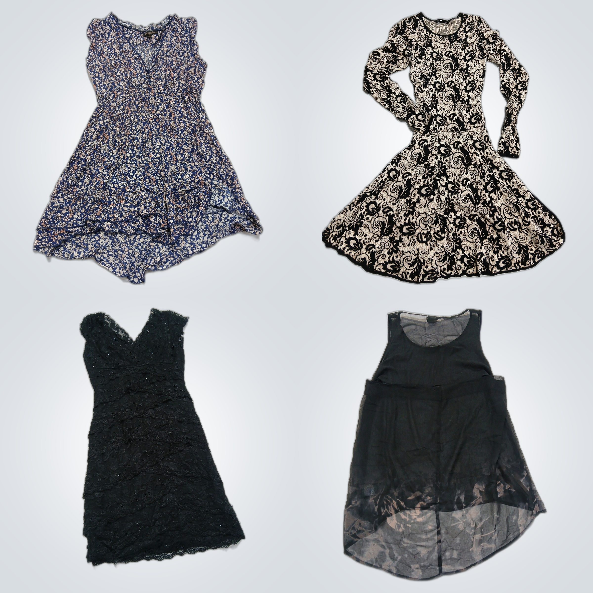 デザイナードレスバンドル - 10ピース女性ファッションロット Caroline Morgan Co..