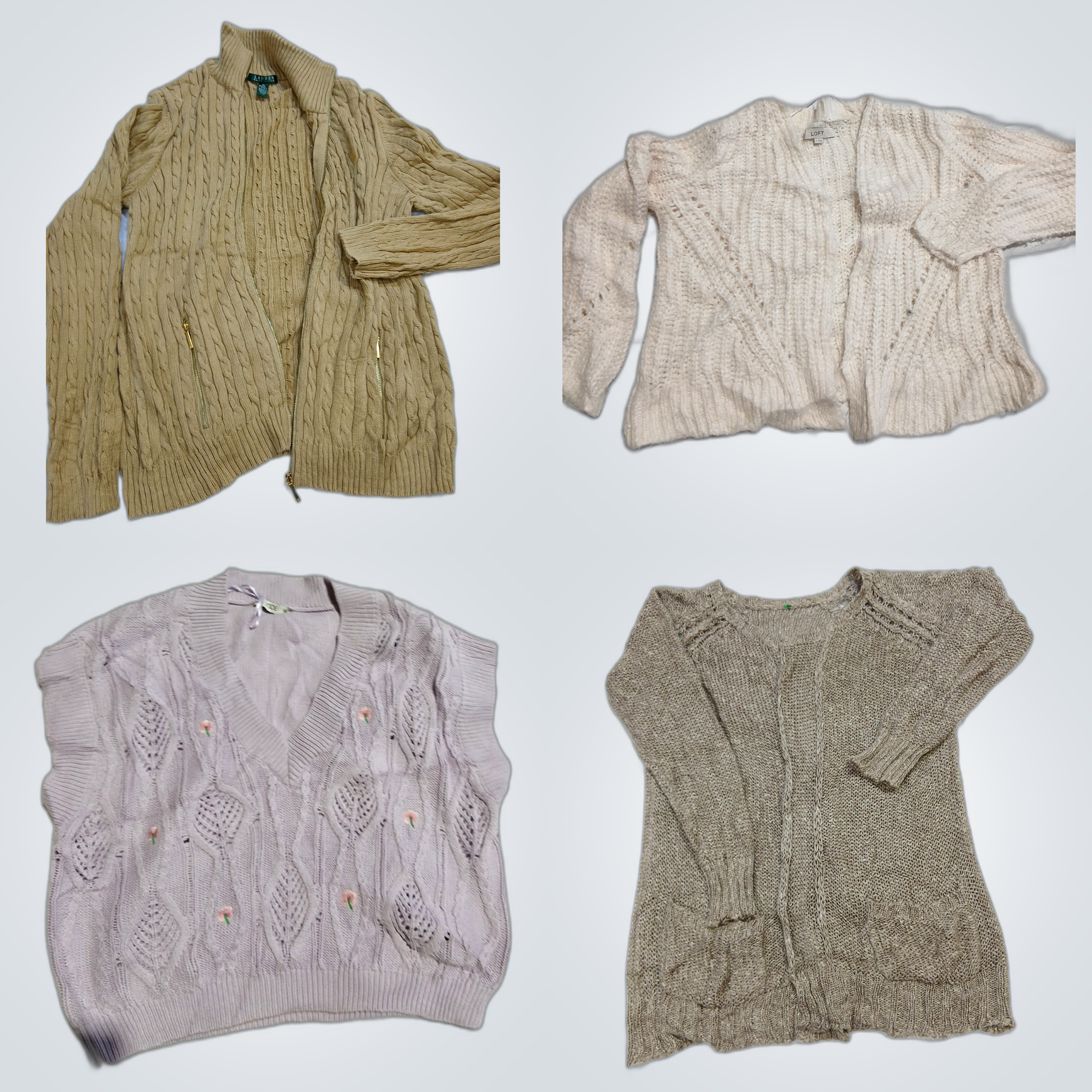 Ralph Lauren, LOFT & More Knitwear Bundle - 10 Pie..