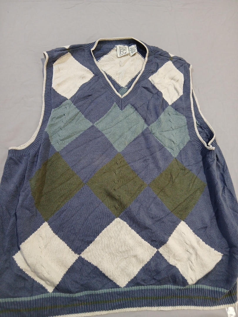 Field Gear Argyle Vest