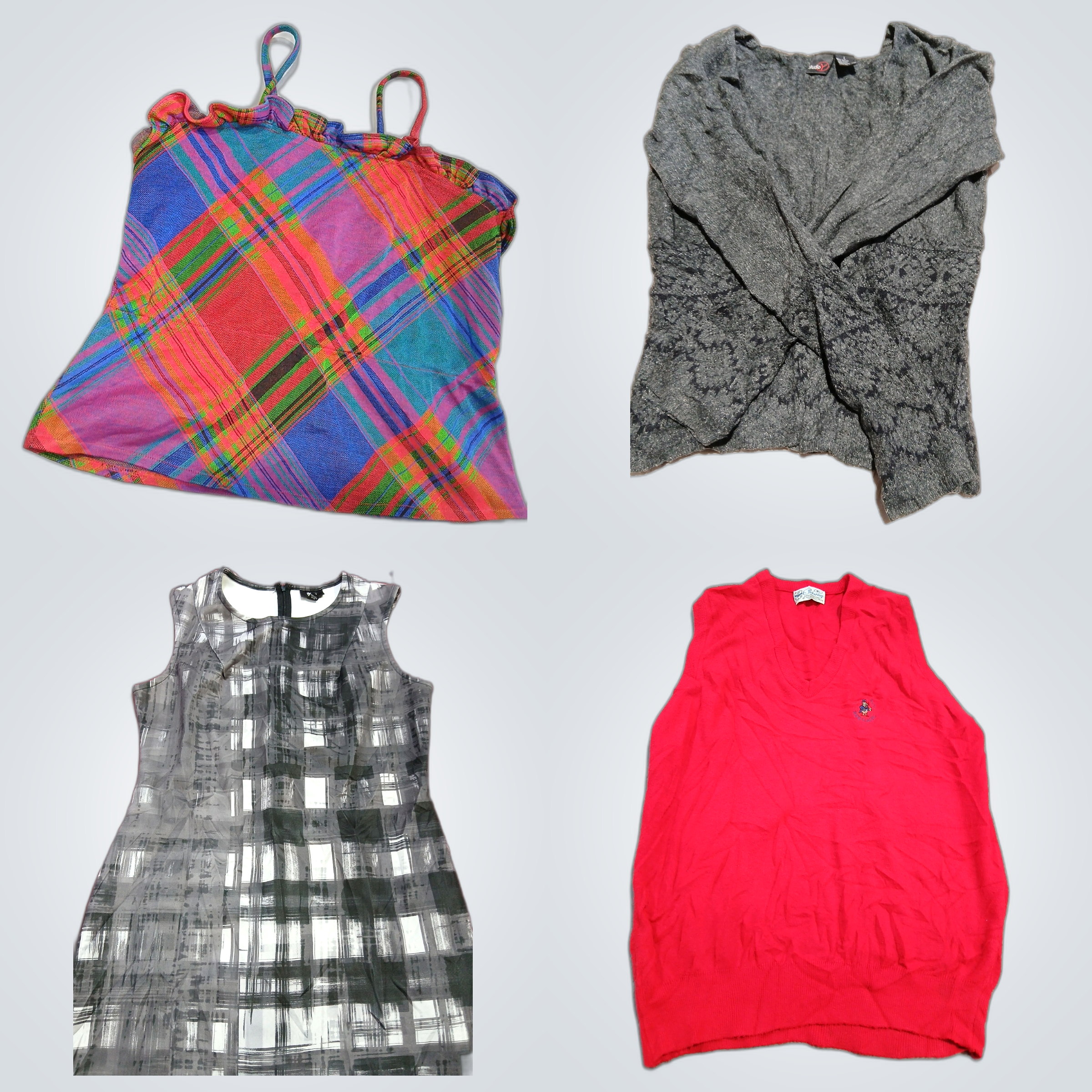 MANGO Studio Y Joshua Tree 10-Piece Sweater Vest D..