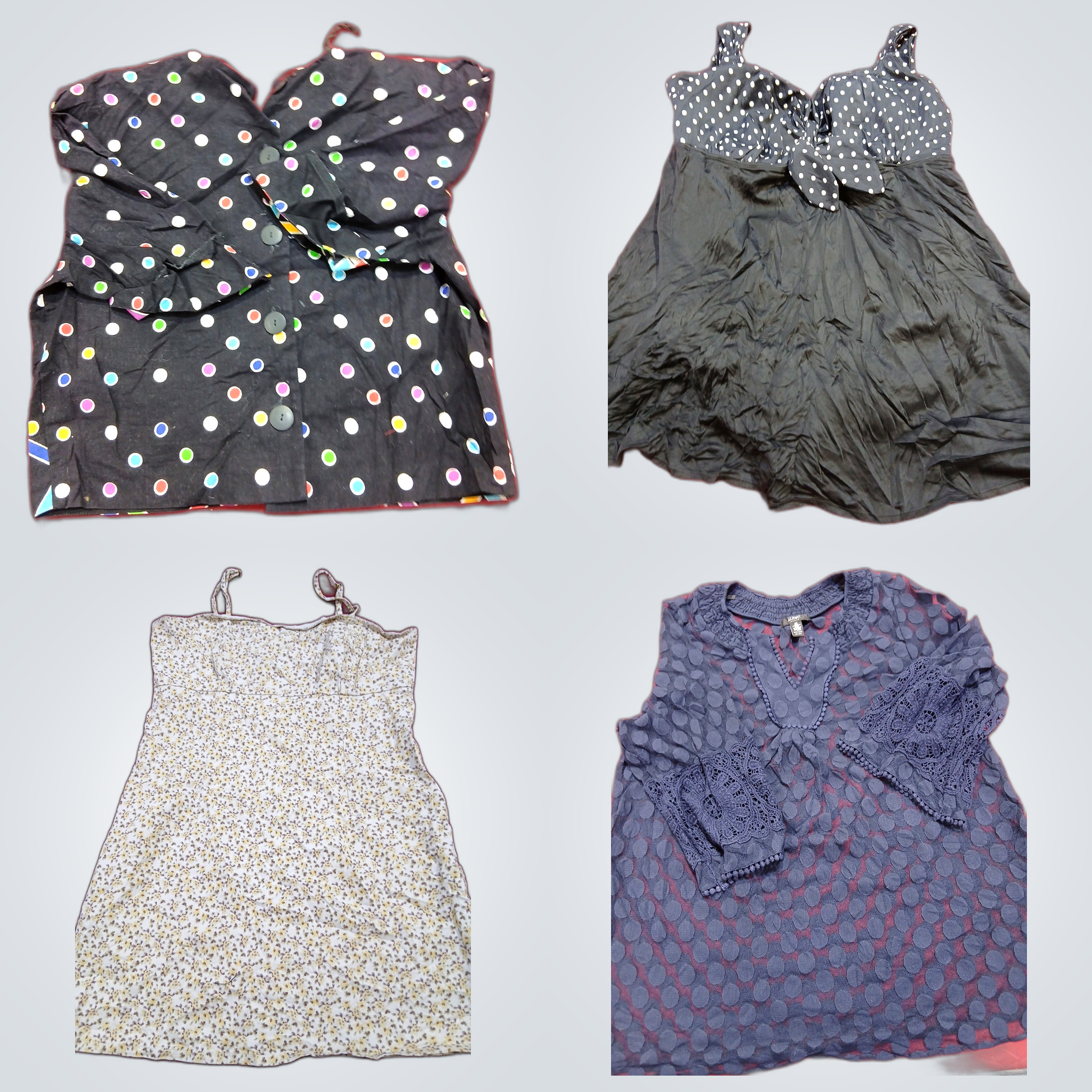 Ensemble Mode : 10 pièces de blouses, robes et top..