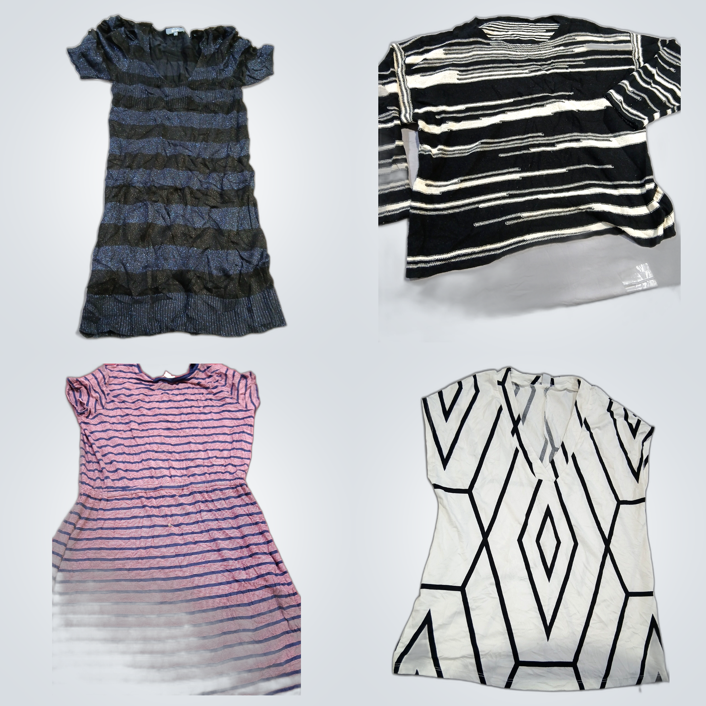 Gestreiftes Chic-Bundle: Evie, Amisu, LOFT, Zara &..