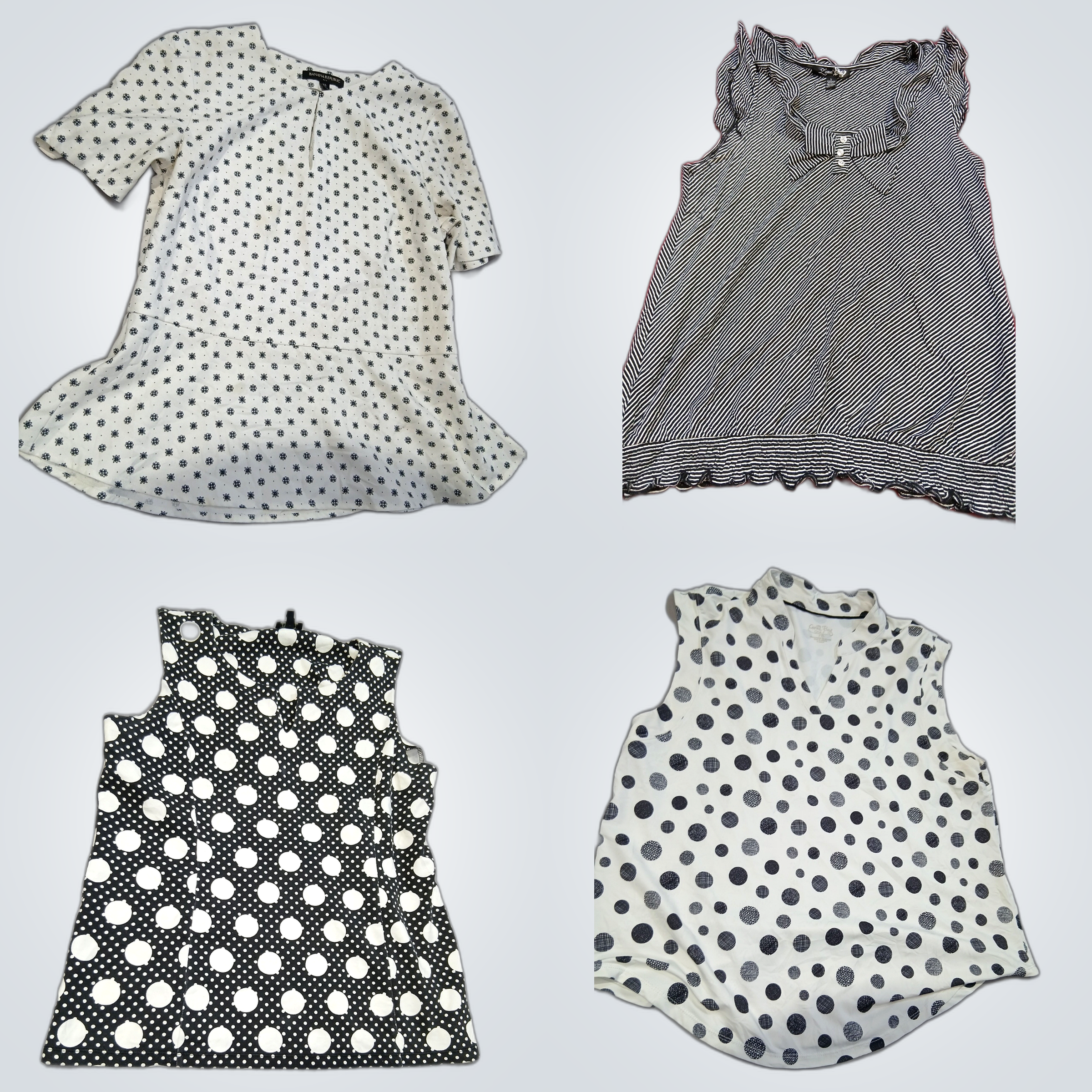 Designer Blouse Bundle: Banana Republic, Talbots, ..