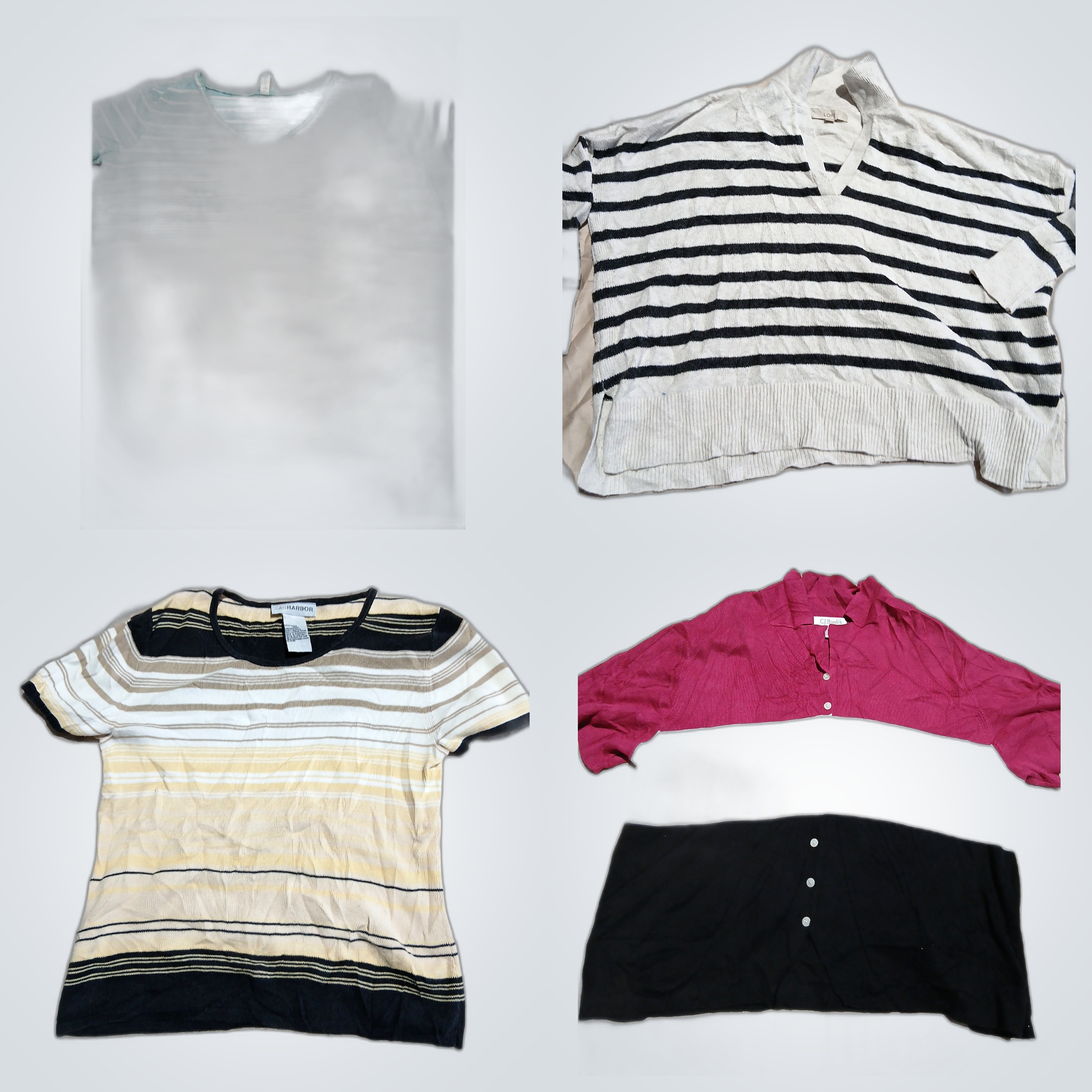 Lot de Hauts Rayés - LOFT, Sag Harbor, Notations &..