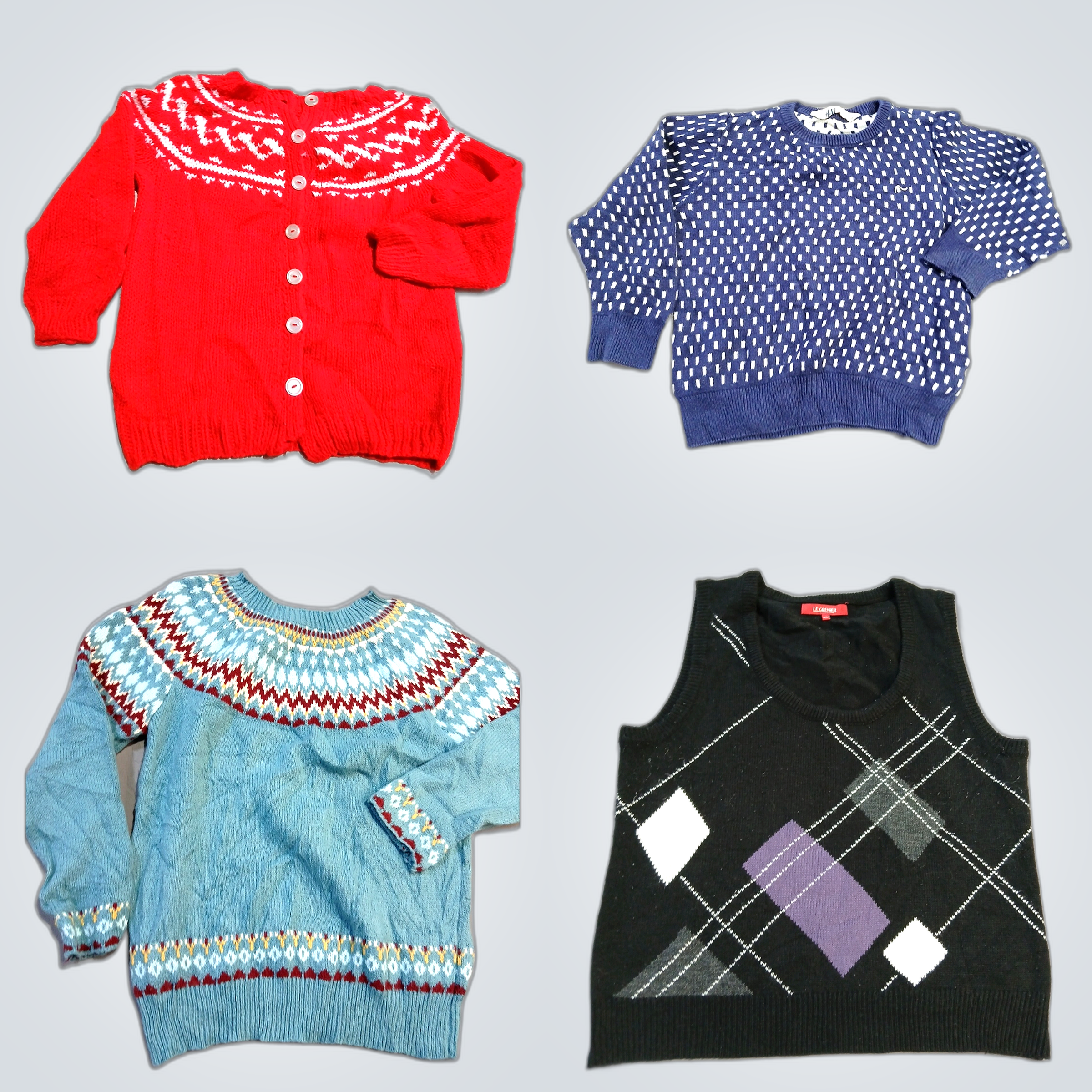 Ensemble de pulls légèrement usagés : L.L.Bean, Ra..