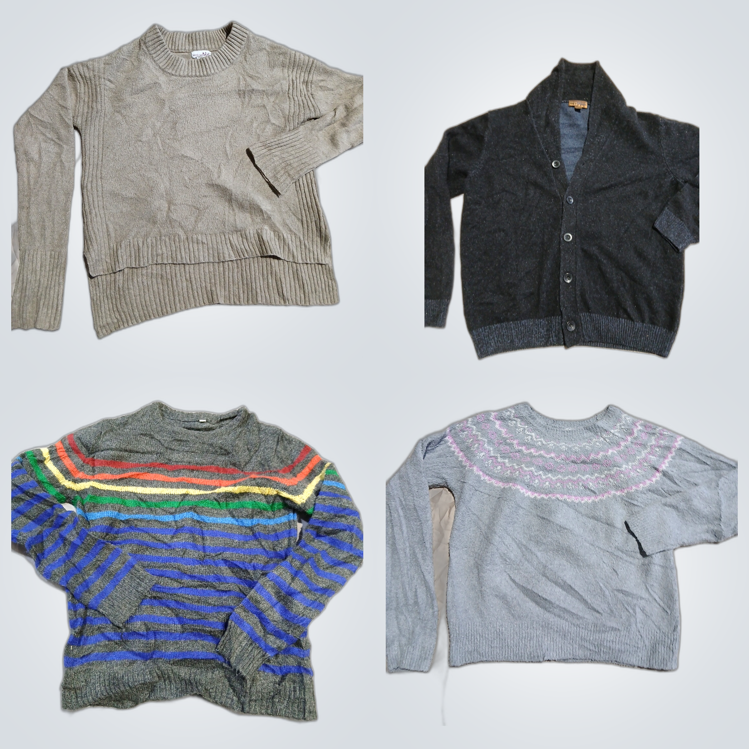 Gently Used Sweater Bundle - Shrinking Violet, Woo..