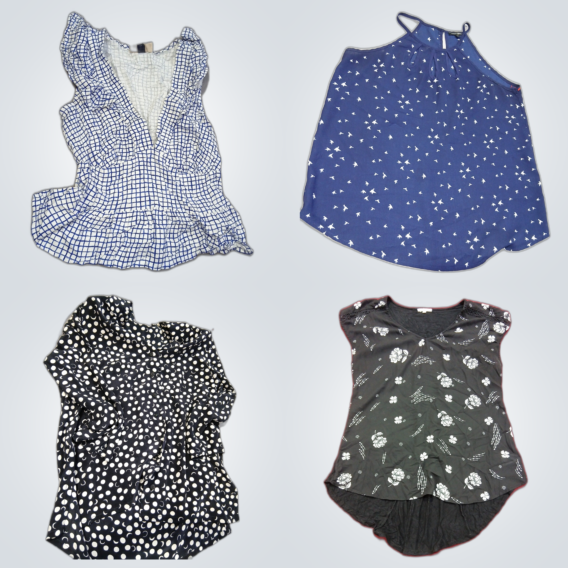 Vintage Blouse Bundle: Universal Thread, Maurices,..