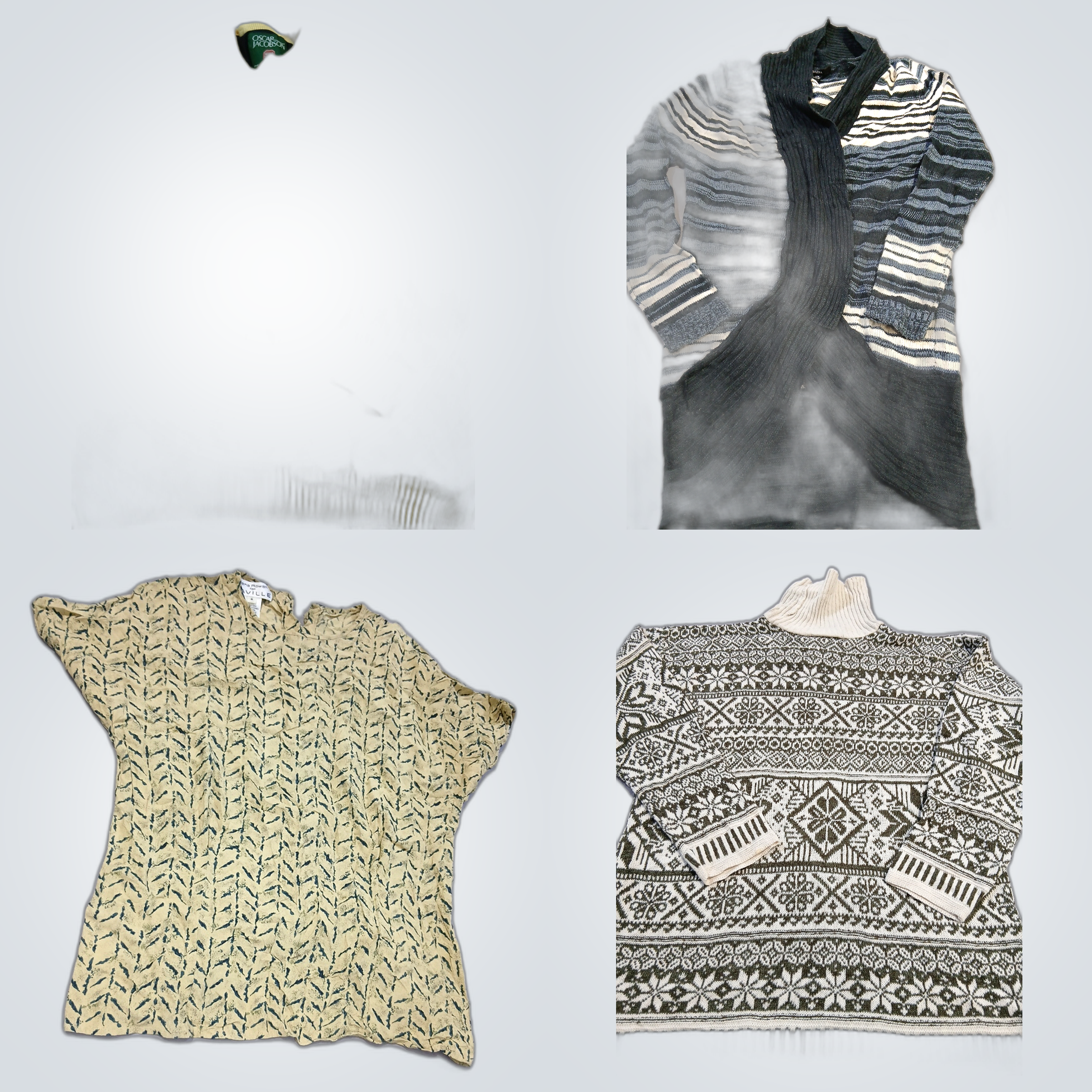 Saville & Oscar Jacobson Sweater Bundle - 10 Pc Mi..