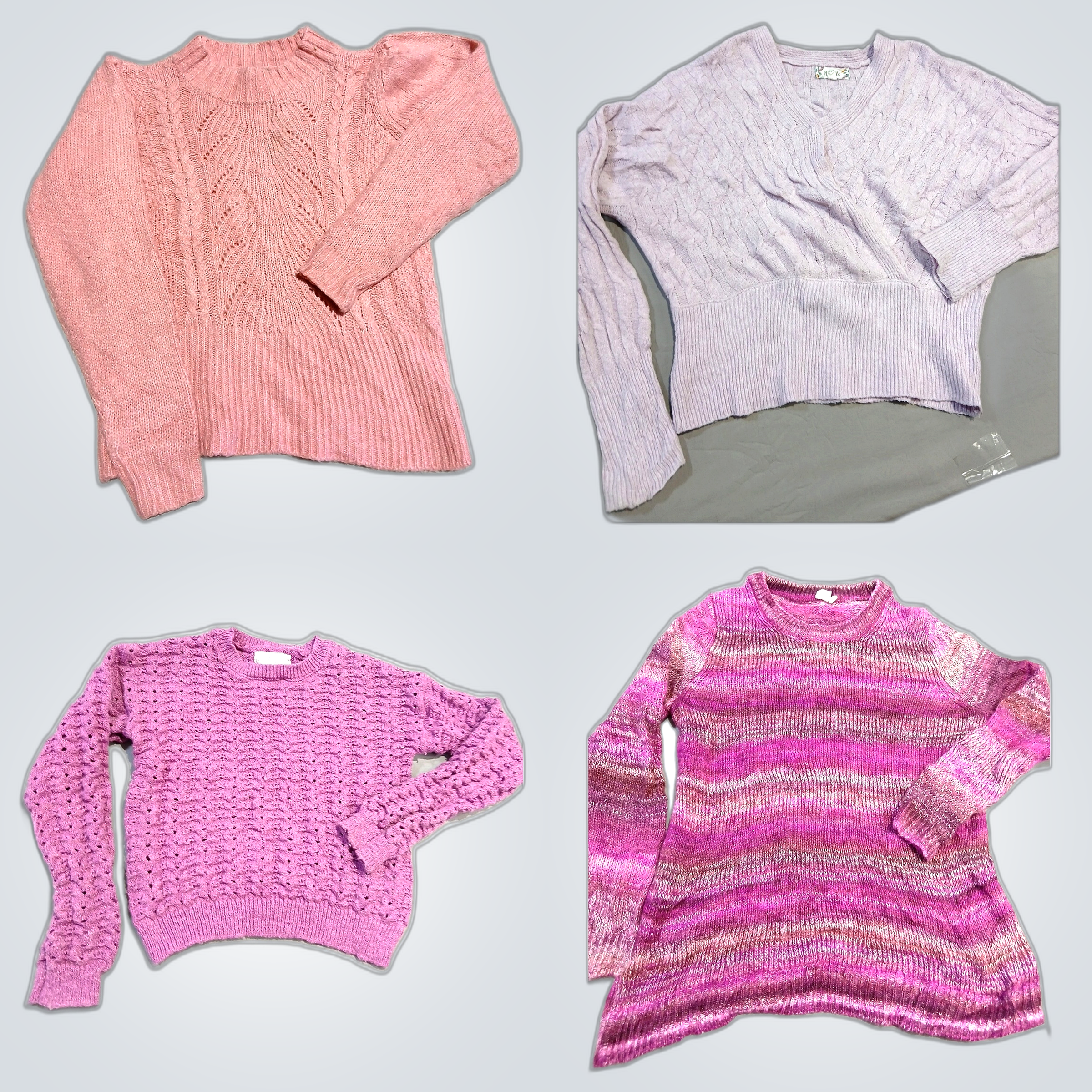 Bershka & More Pacchetto Maglioni 6pcs Mix Marche ..