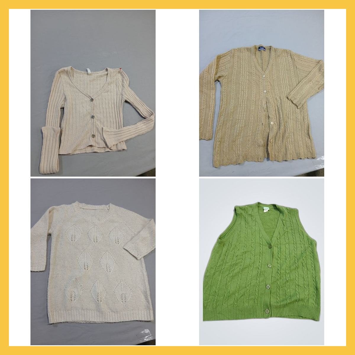 Cozy Sweater & Cardigan Bundle - Arno, Gap, Dynami..