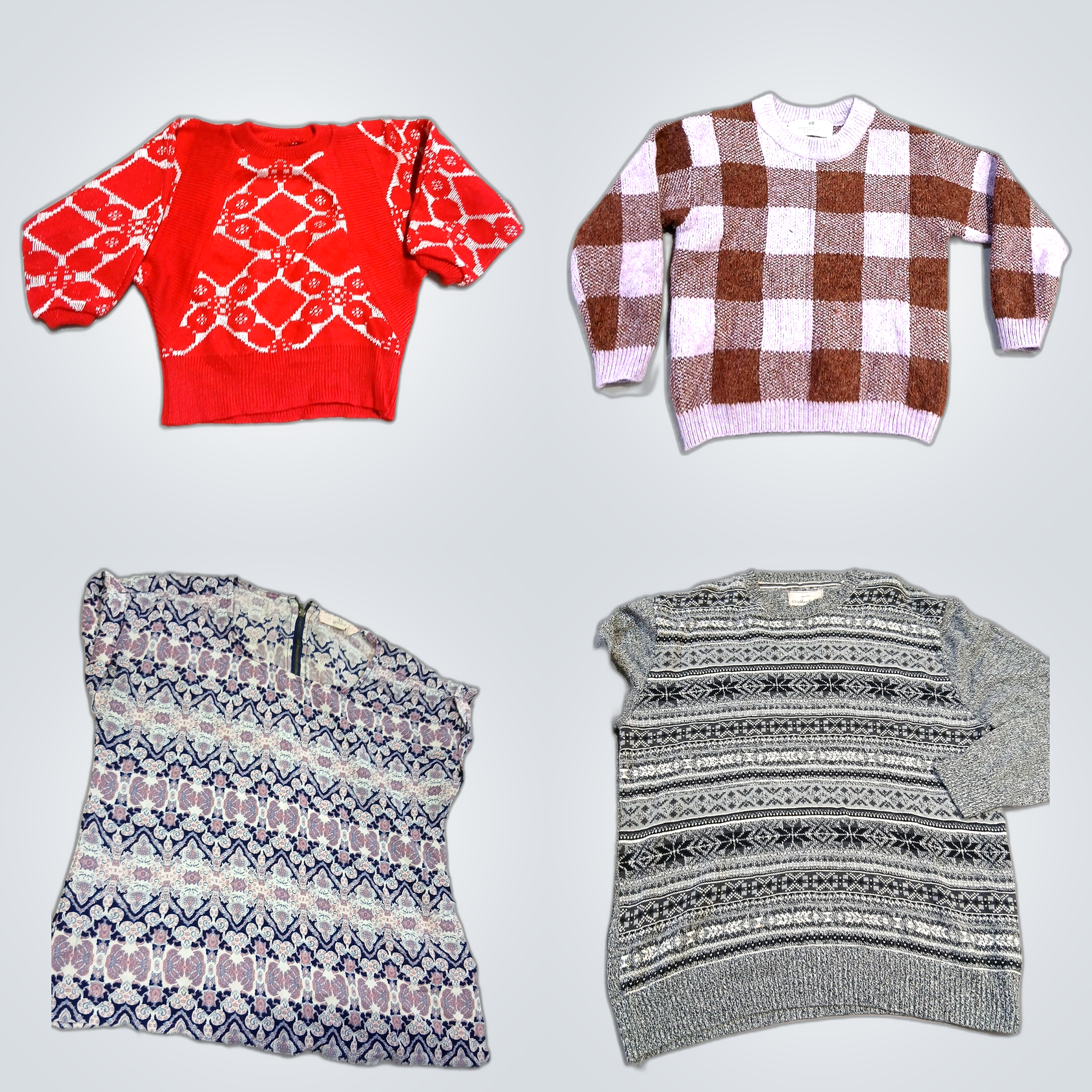 Cozy Sweater Bundle - Weatherproof, EXIST, H&M & M..