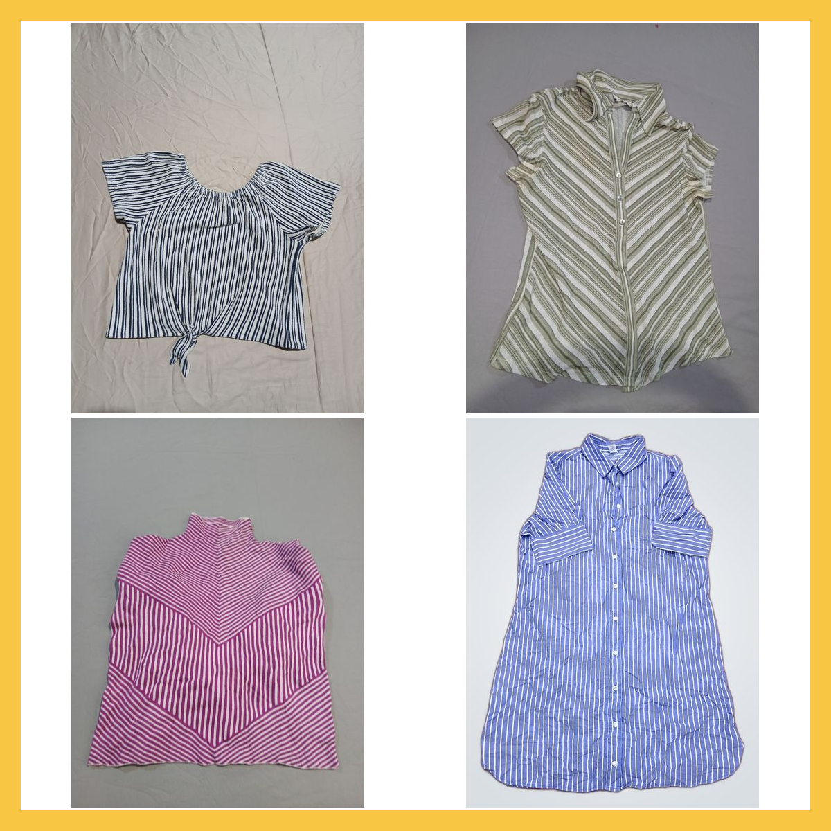 Stripy Knitwear Bundle - STAR CCC, Tahari, SHEIN &..