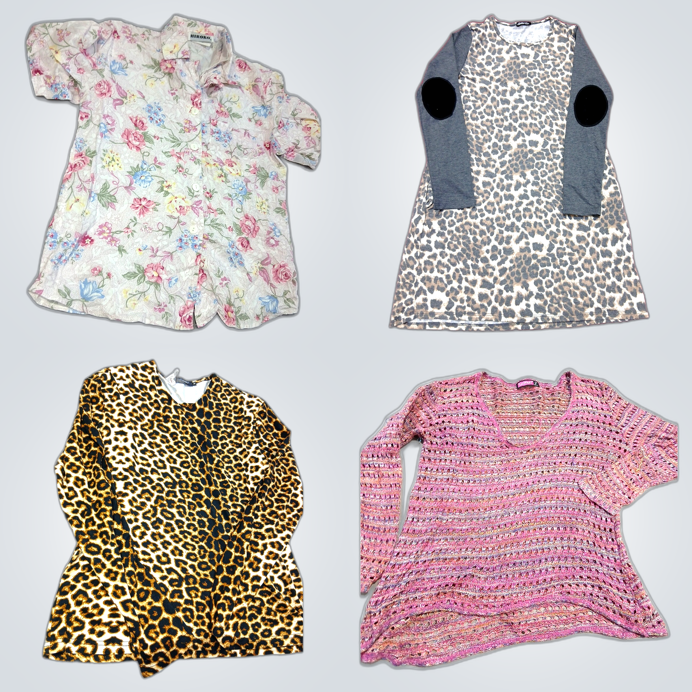 ヴィンテージシックバンドル：ハイミッシュ、ジャスティアなどの10点セット女性ファッションロット