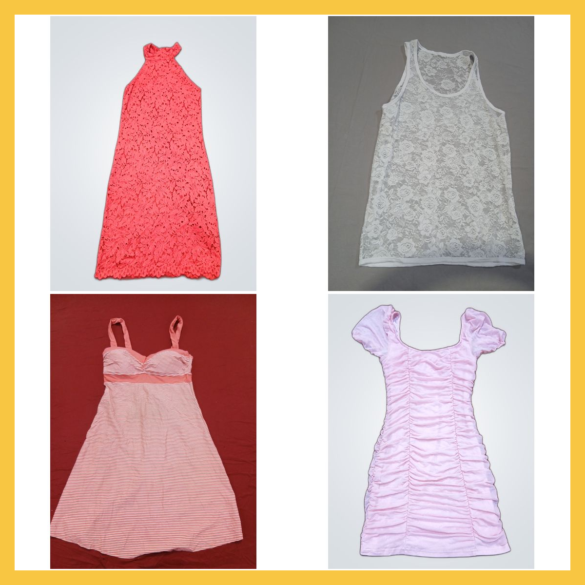 Designer Dresses & Tops Bundle: Zara, Victoria's S..