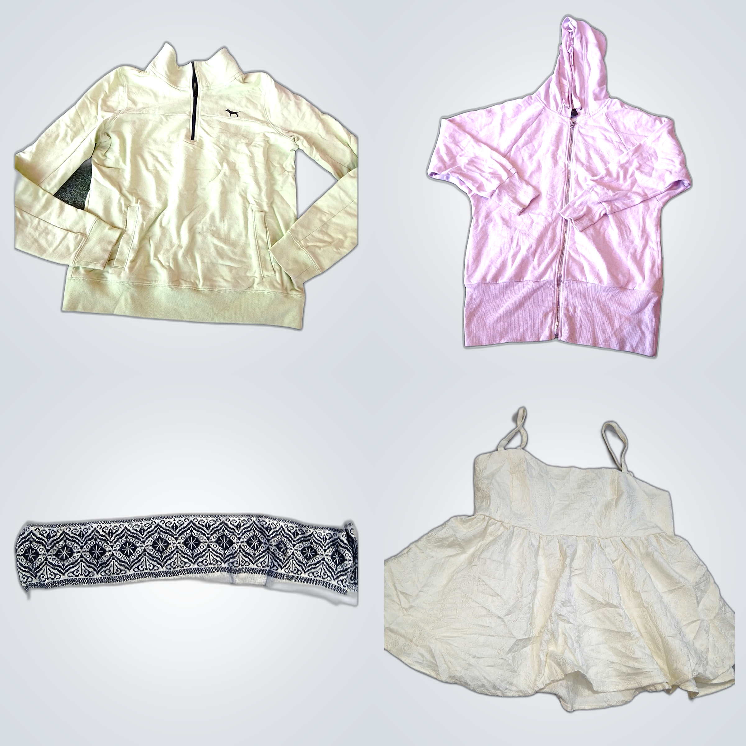 「快適な冬のバンドル：Victoria's Secret、Tahari & その他のセーター、トップ..