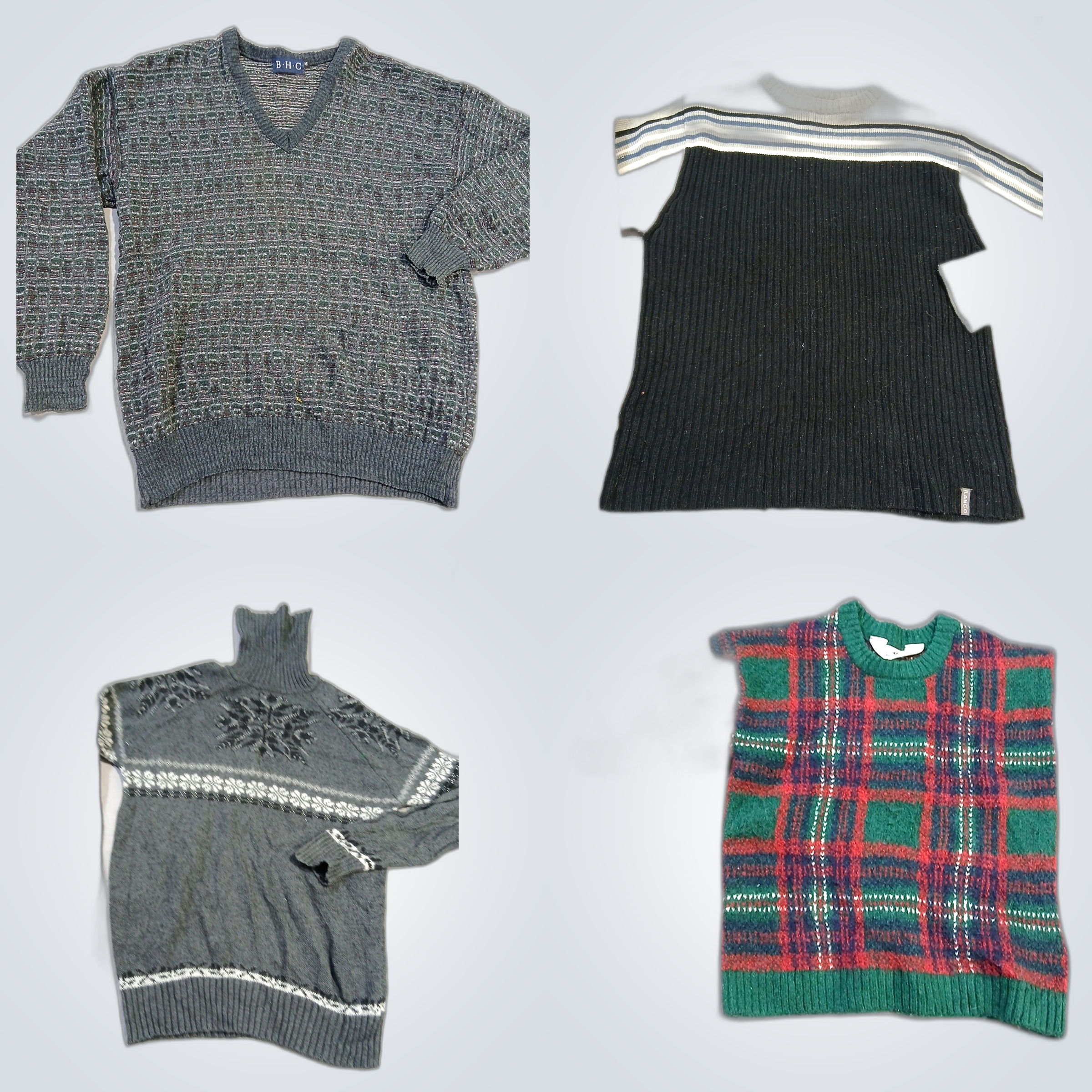 Designer Sweater Bundle: Buffalo, Eddie Bauer, Tom..