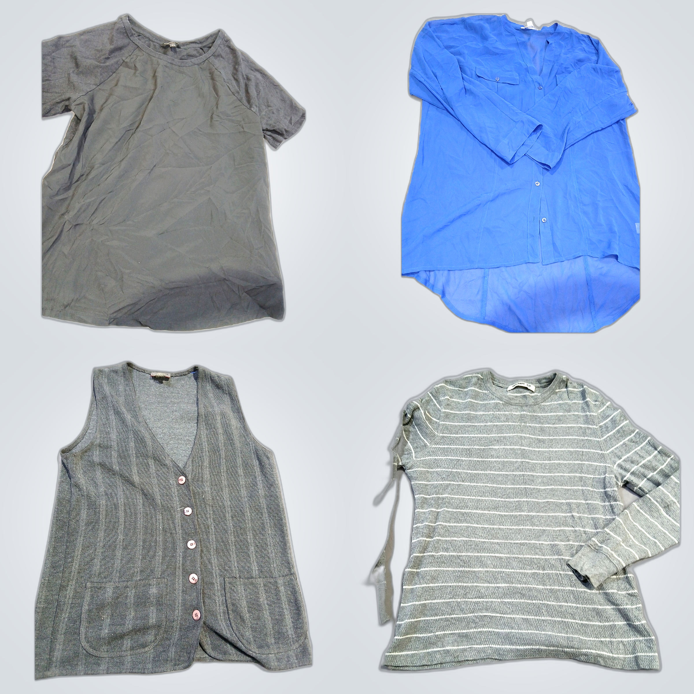 優しく使用されたファッションバンドル：NYスタイル、バナナリパブリック、テラ＆スカイ＆その他