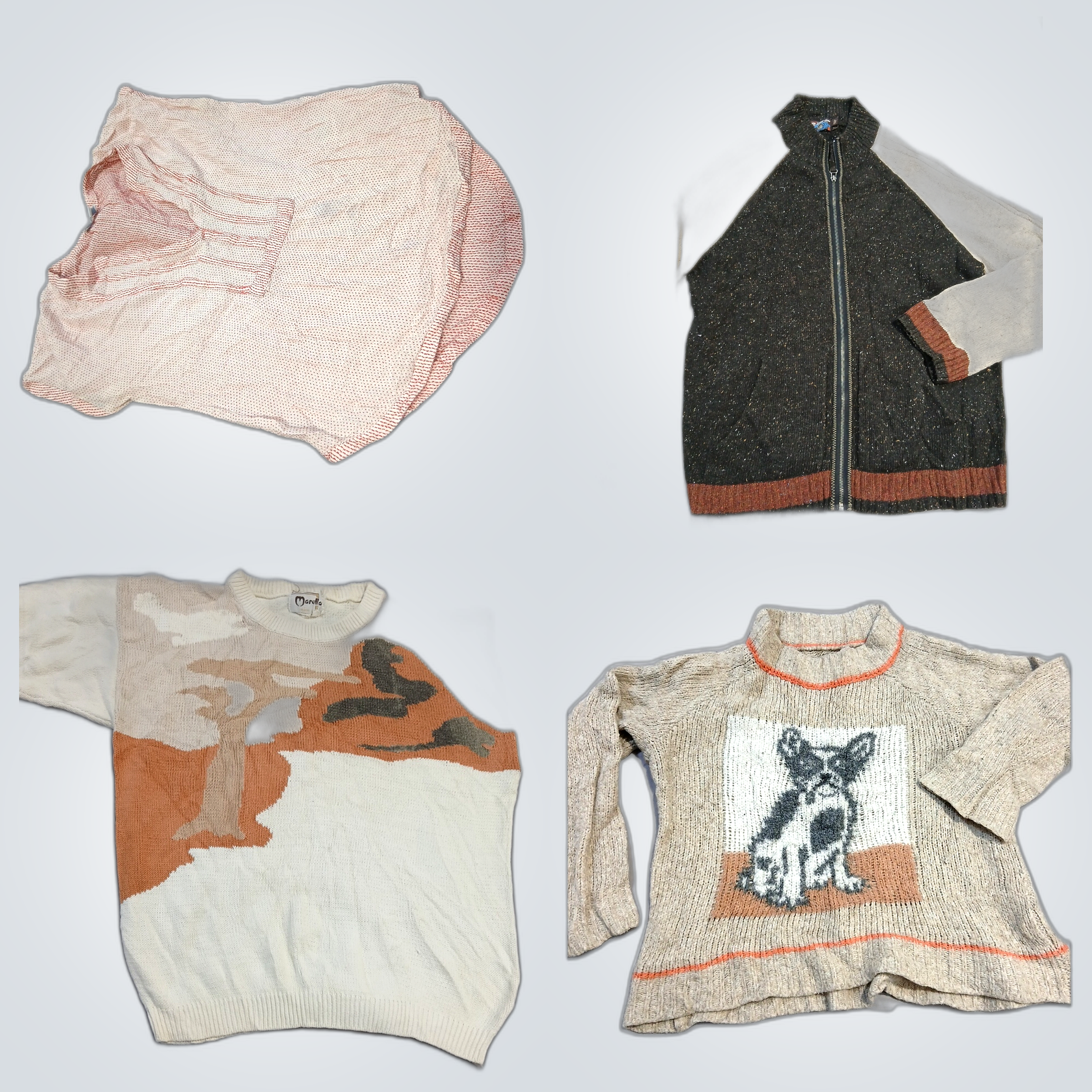 Designer Sweater Bundle Marella CAT Point Zero Ash..