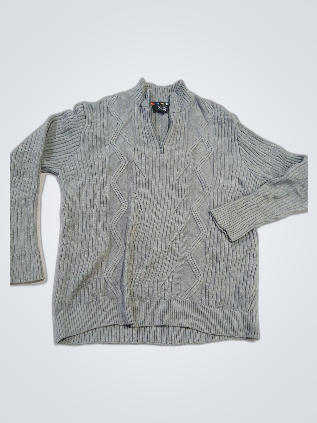 Orvieto Gray Knit Sweater