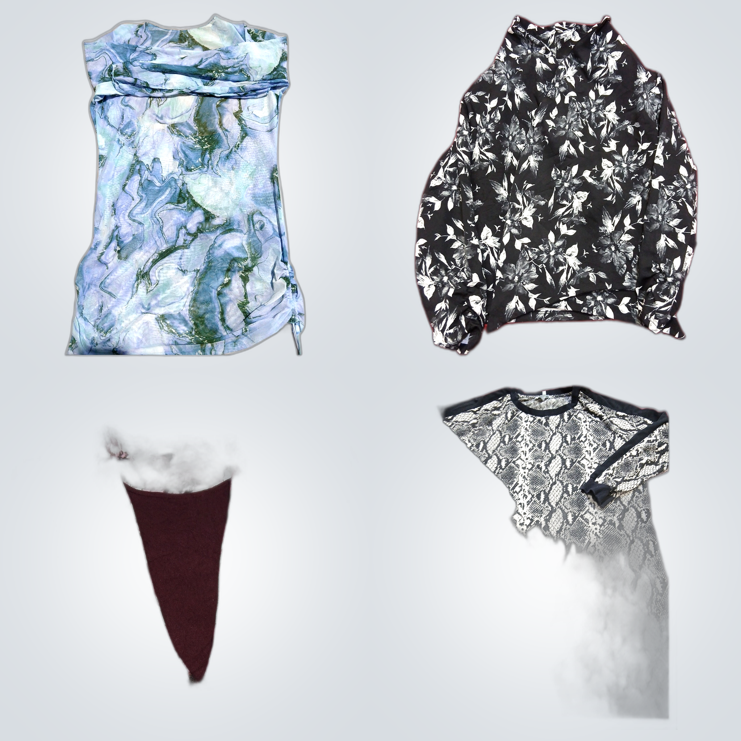 Pacchetto di Bluse Designer: Rachel Roy, Flair, RY..