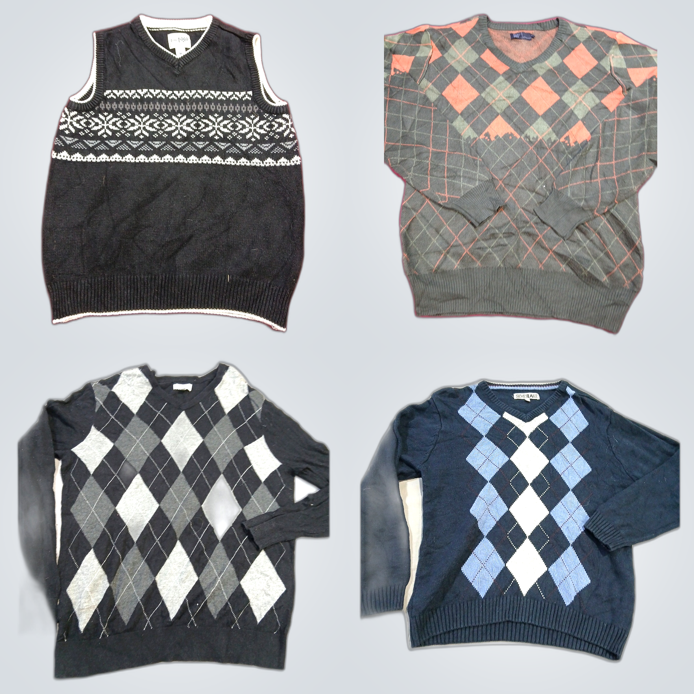 Conjunto de Suéteres Argyle - The Place, Croft & B..