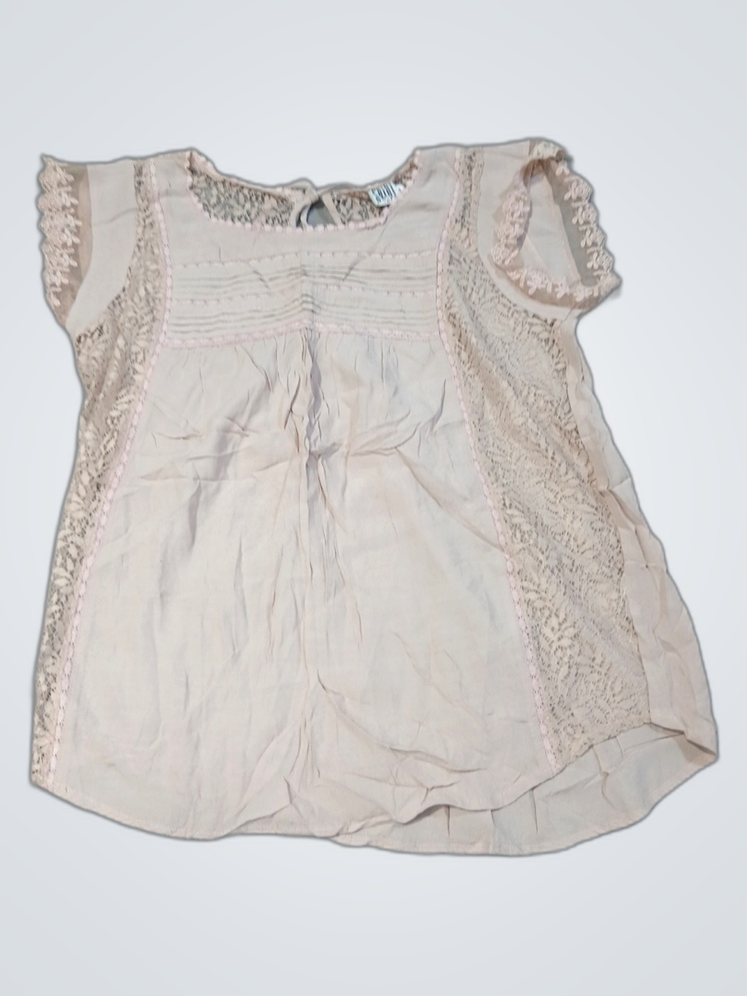 Santiro Pink Lace Top