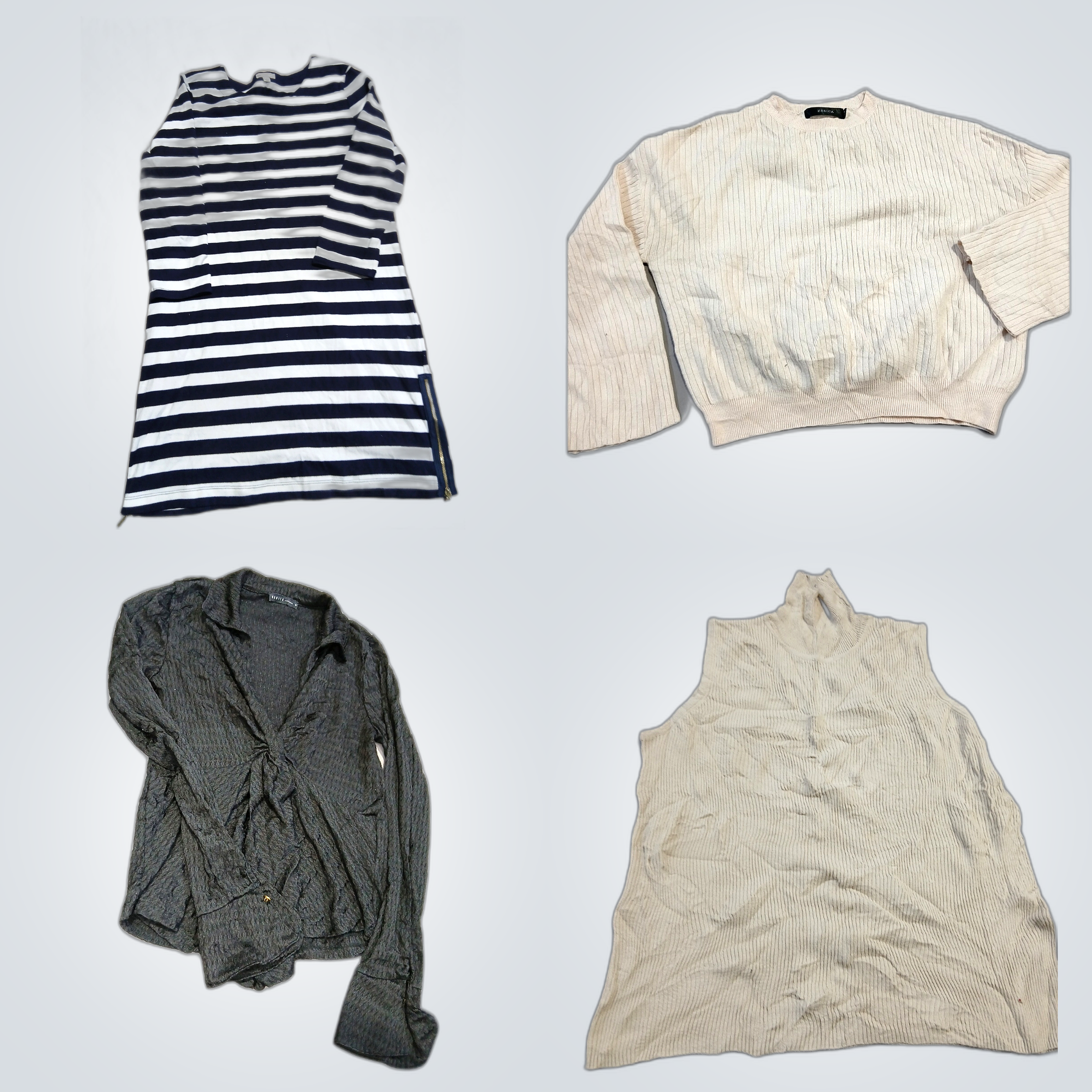 Designer & Trendy Damen Tops & Kleider Bundle Mohi..