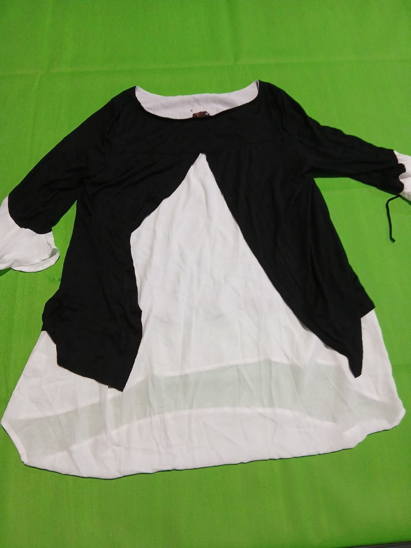 Black and White Dress