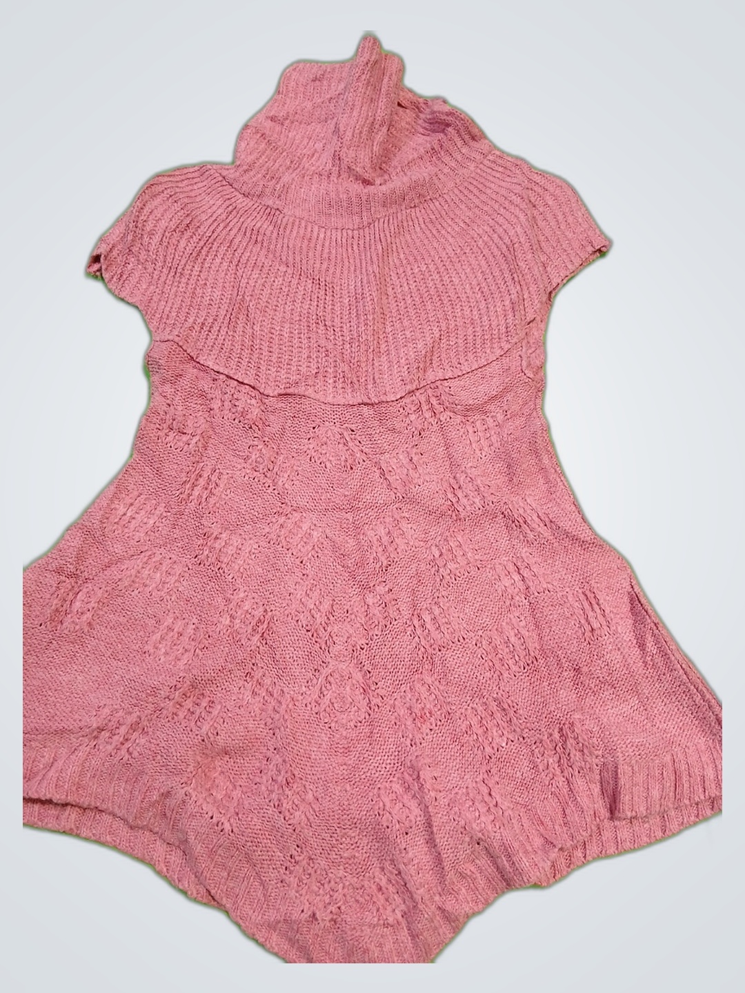 Macacão de Tricô Rosa