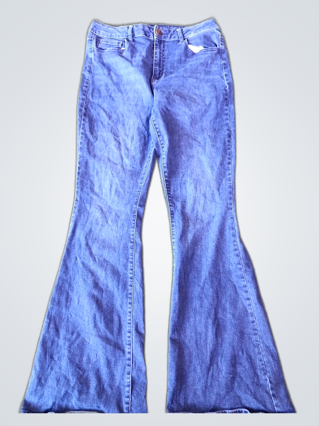 SO Goods For Life Jeans a gamba larga a vita alta